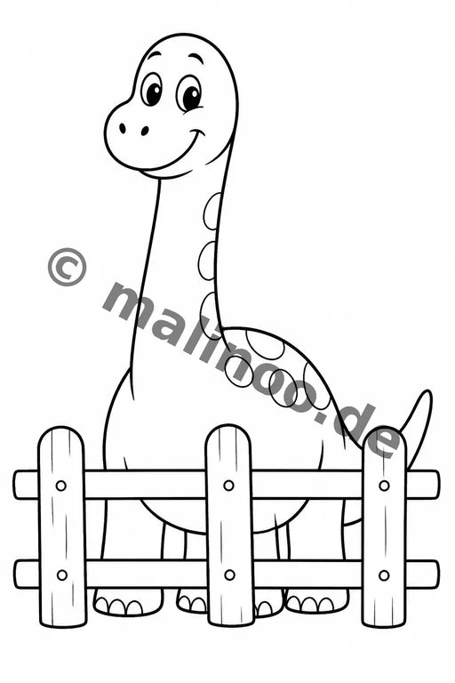 Dinosaurier Malbuch 50 Ausmalbilder gedruckt+gebunden – Vorschaubild 9