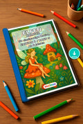 Elfen Malbuch 50 Ausmalbilder PDF Download – Mockup-Ansicht