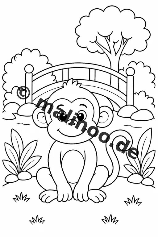 Esel Malbuch 20 Ausmalbilder gedruckt und gebunden – Vorschaubild 5