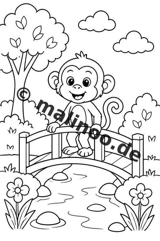 Esel Malbuch 20 Ausmalbilder gedruckt, ungebunden – Vorschaubild 8