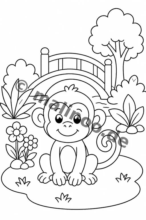 Esel Malbuch 20 Ausmalbilder gedruckt+lose – Vorschaubild 9