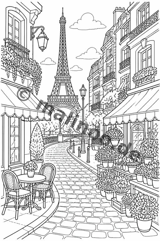 Europa Malbuch 100 Ausmalbilder PDF Download – Vorschaubild 5
