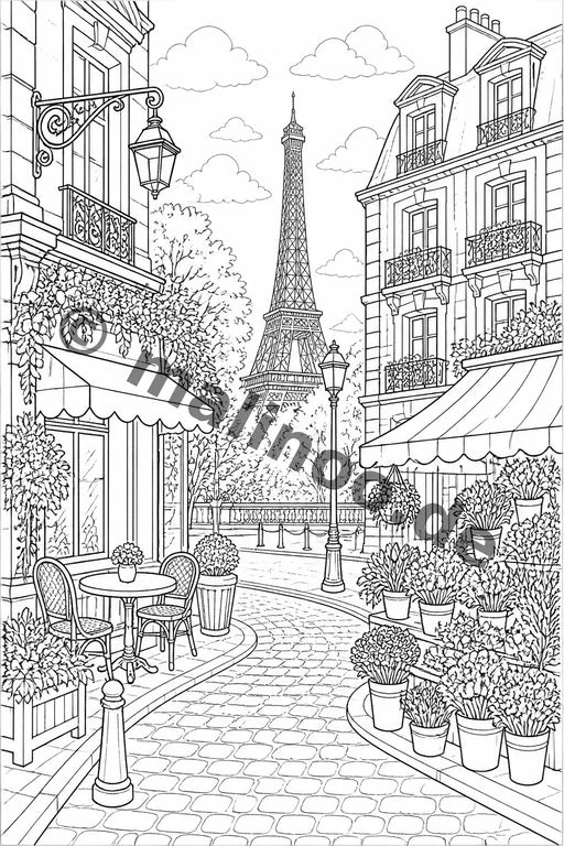 Europa Malbuch 20 Ausmalbilder PDF Download – Vorschaubild 5