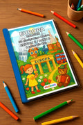 Europa Malbuch 50 Ausmalbilder gedruckt+gebunden – Mockup-Ansicht