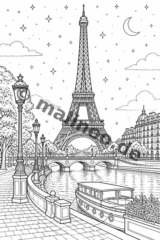Europa Malbuch 50 Ausmalbilder gedruckt+gebunden – Vorschaubild 1