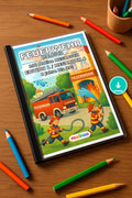 Feuer Malbuch 100 Ausmalbilder PDF Download – Mockup-Ansicht