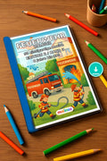 Feuer Malbuch 50 Ausmalbilder PDF Download – Mockup-Ansicht