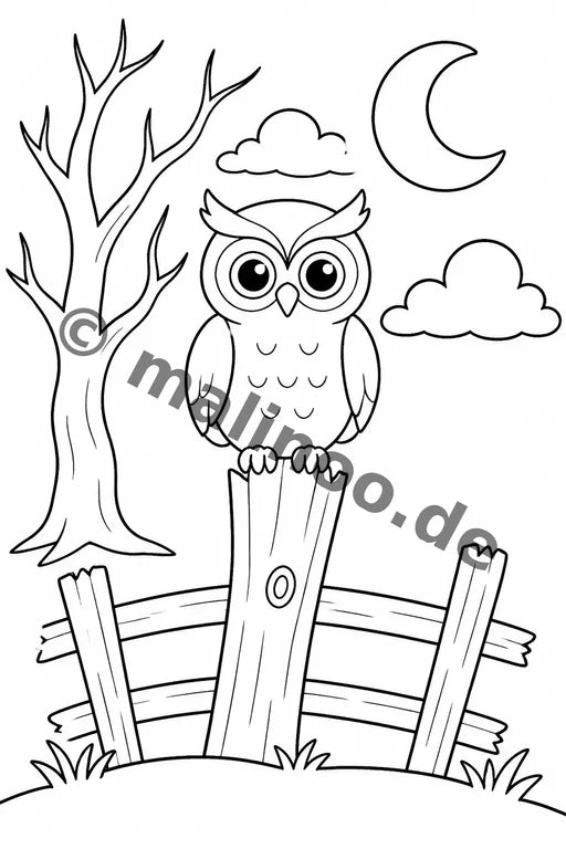 Geisterstunde Malbuch 100 Ausmalbilder PDF Download – Vorschaubild 4