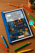 Geisterstunde Malbuch 50 Ausmalbilder PDF Download – Mockup-Ansicht