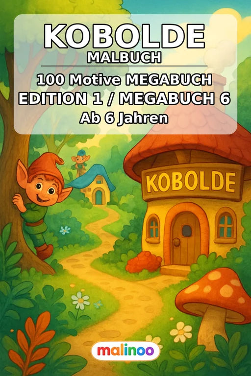 Goblins Malbuch 100 Ausmalbilder PDF Download – Cover