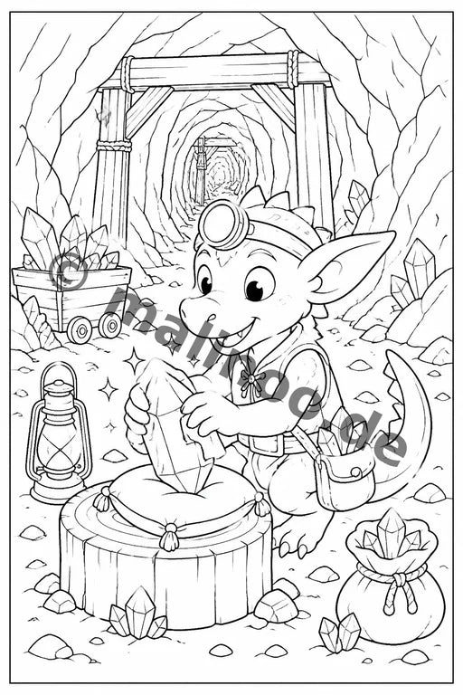 Goblins Malbuch 20 Ausmalbilder PDF Download – Vorschaubild 1