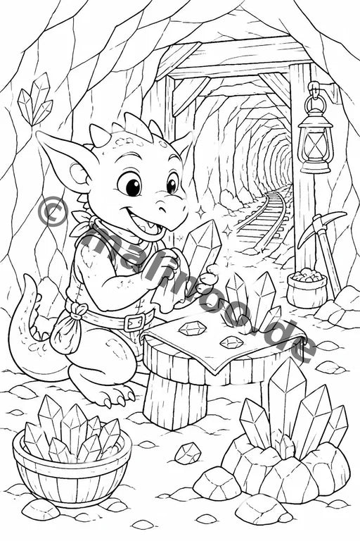 Goblins Malbuch 20 Ausmalbilder PDF Download – Vorschaubild 1
