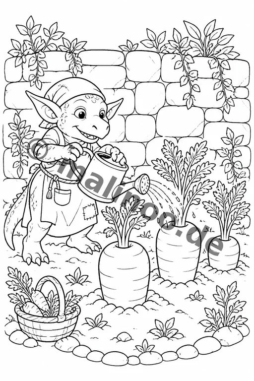 Goblins Malbuch 20 Ausmalbilder PDF Download – Vorschaubild 2