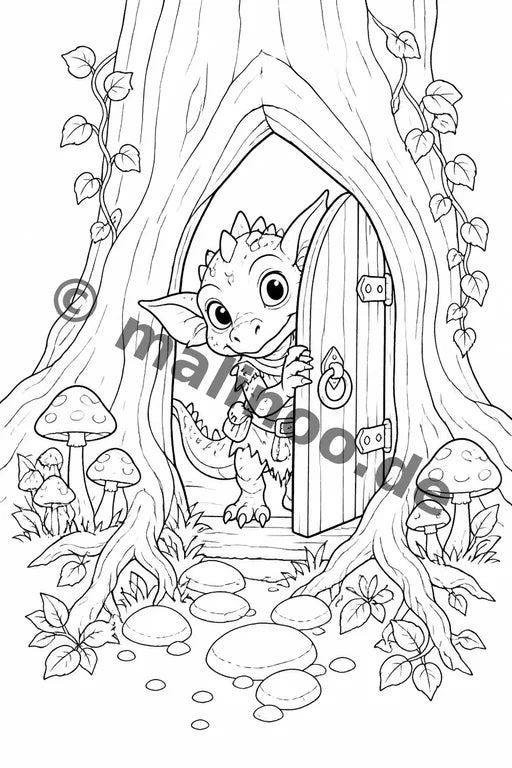 Goblins Malbuch 20 Ausmalbilder PDF Download – Vorschaubild 3