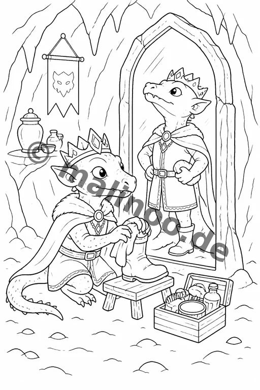 Goblins Malbuch 20 Ausmalbilder PDF Download – Vorschaubild 4