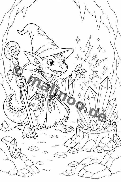 Goblins Malbuch 20 Ausmalbilder PDF Download – Vorschaubild 5