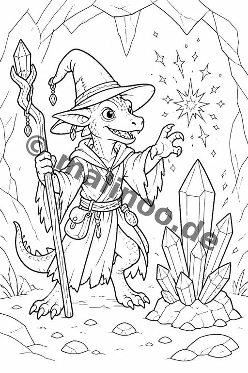 Goblins Malbuch 20 Ausmalbilder PDF Download – Vorschaubild 5