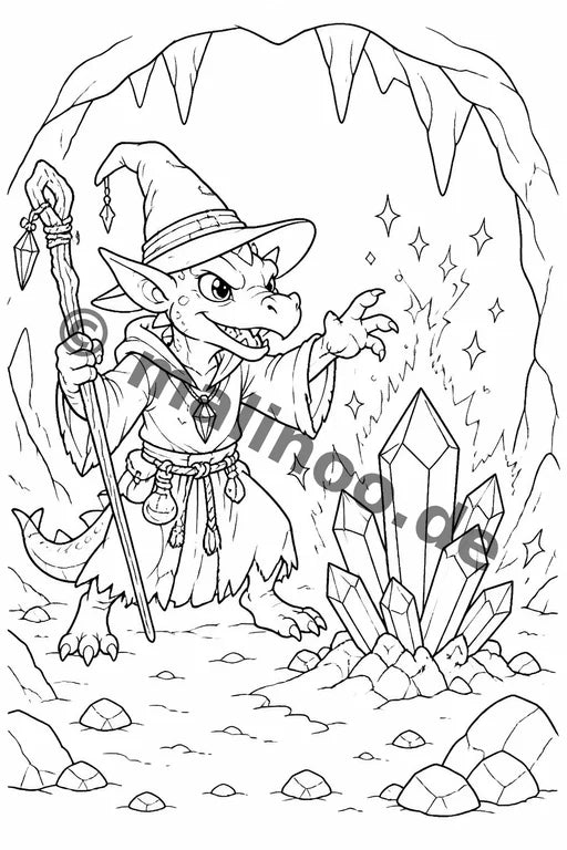 Goblins Malbuch 20 Ausmalbilder PDF Download – Vorschaubild 5