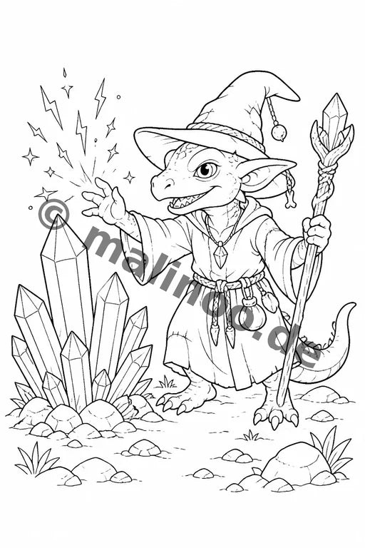 Goblins Malbuch 20 Ausmalbilder PDF Download – Vorschaubild 5