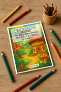 Goblins Malbuch 20 Ausmalbilder gedruckt+gebunden – Mockup-Ansicht
