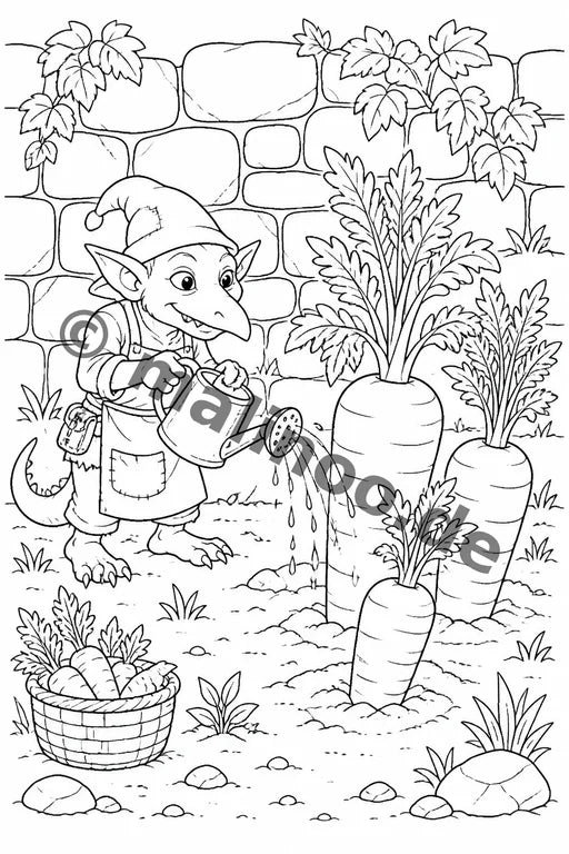 Goblins Malbuch 50 Ausmalbilder PDF Download – Vorschaubild 2