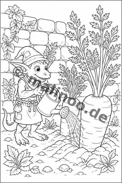 Goblins Malbuch 50 Ausmalbilder PDF Download – Vorschaubild 2