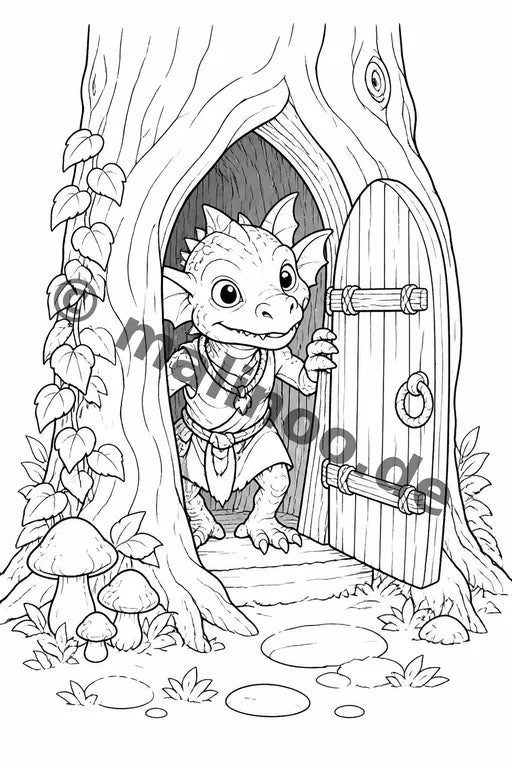 Goblins Malbuch 50 Ausmalbilder PDF Download – Vorschaubild 3
