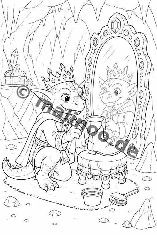 Goblins Malbuch 50 Ausmalbilder PDF Download – Vorschaubild 4