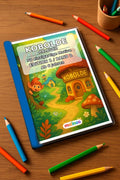 Goblins Malbuch 50 Ausmalbilder gedruckt+gebunden – Mockup-Ansicht