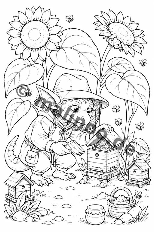 Goblins Malbuch 50 Ausmalbilder gedruckt+gebunden – Vorschaubild 8
