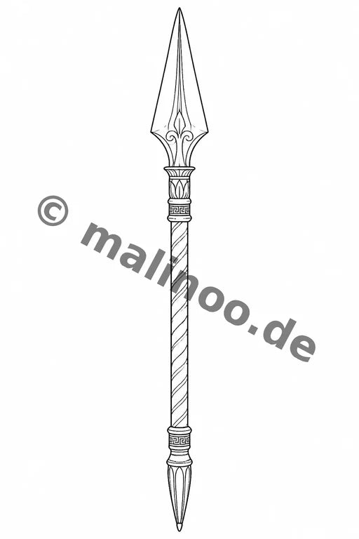 Griechenland Malbuch 20 Ausmalbilder PDF Download – Vorschaubild 3