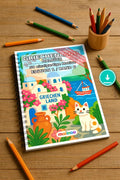 Griechenland Malbuch 50 Ausmalbilder PDF Download digital – Mockup-Ansicht