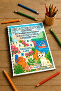 Griechenland Malbuch 50 Ausmalbilder gedruckt und gebunden – Mockup-Ansicht