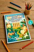 Griechische Götter Malbuch 50 Ausmalbilder PDF Download digital – Mockup-Ansicht