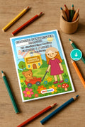 Große Schwester Malbuch 20 Ausmalbilder PDF Download – Mockup-Ansicht