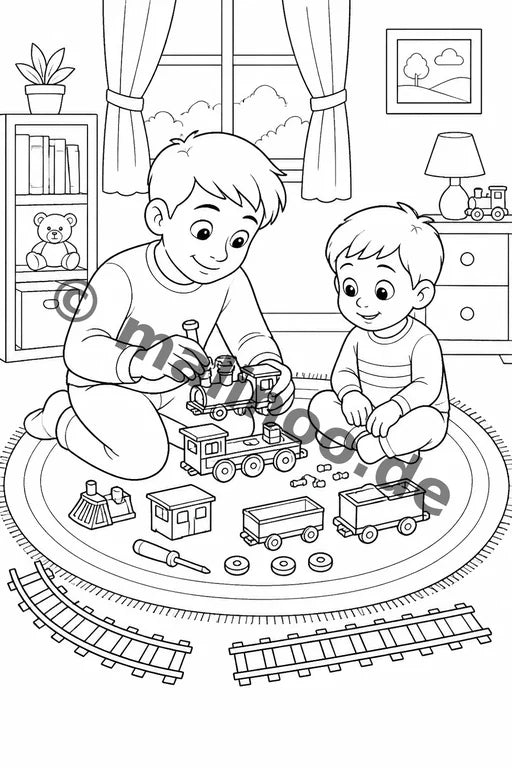 Großer Bruder Malbuch 50 Ausmalbilder PDF Download – Vorschaubild 4