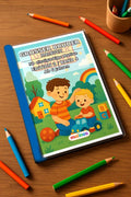 Großer Bruder Malbuch 50 Ausmalbilder gedruckt+gebunden – Mockup-Ansicht