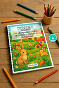 Hasen Malbuch 50 Ausmalbilder PDF Download digital – Mockup-Ansicht