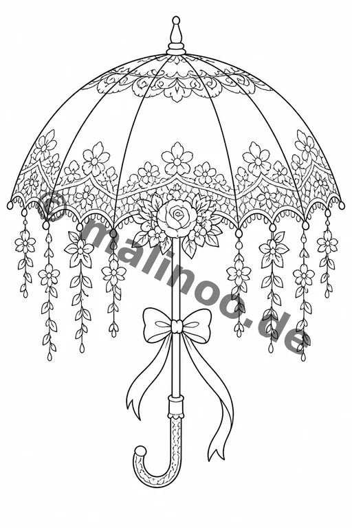 Hochzeit Malbuch 50 Ausmalbilder PDF Download – Vorschaubild 5