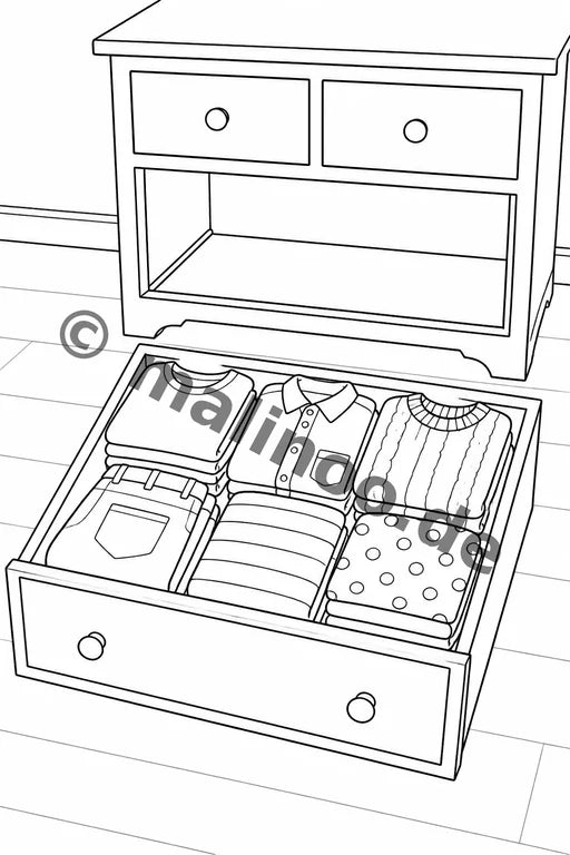 House Move Coloring Book 100 Coloring Pages PDF Download – Vorschaubild 4