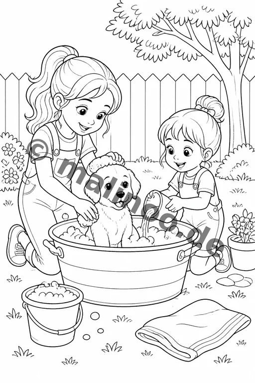 I'm a Big Sister Coloring Book 100 Coloring Pages PDF – Vorschaubild 3