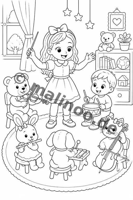 I'm a Big Sister Coloring Book 100 Coloring Pages PDF – Vorschaubild 5