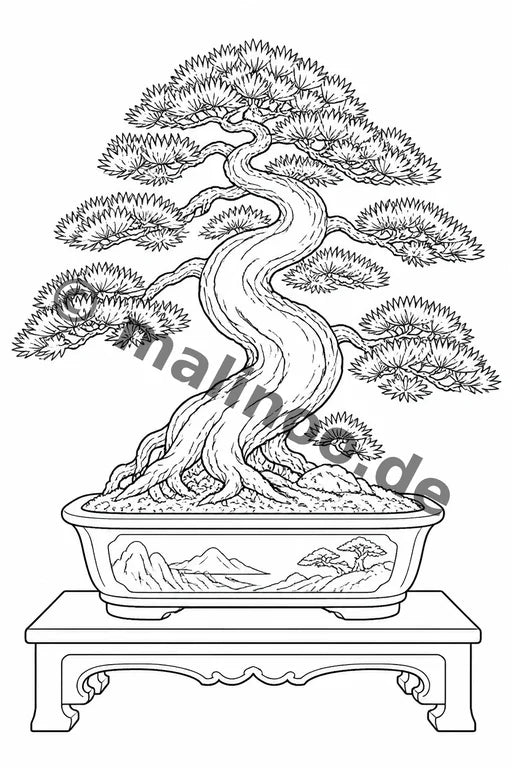 Japan Malbuch 20 Ausmalbilder PDF Download – Vorschaubild 3
