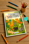 Katzen Malbuch 50 Ausmalbilder PDF Download digital – Mockup-Ansicht