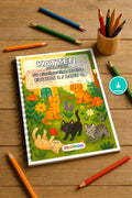 Katzen Malbuch 50 Ausmalbilder PDF Download digital – Mockup-Ansicht