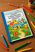 Konfirmation Malbuch 50 Ausmalbilder gedruckt+gebunden – Mockup-Ansicht