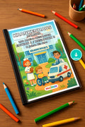 Krankenhaus Malbuch 100 Ausmalbilder PDF Download – Mockup-Ansicht