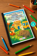 Magische Tiere Malbuch 100 Ausmalbilder PDF Download – Mockup-Ansicht