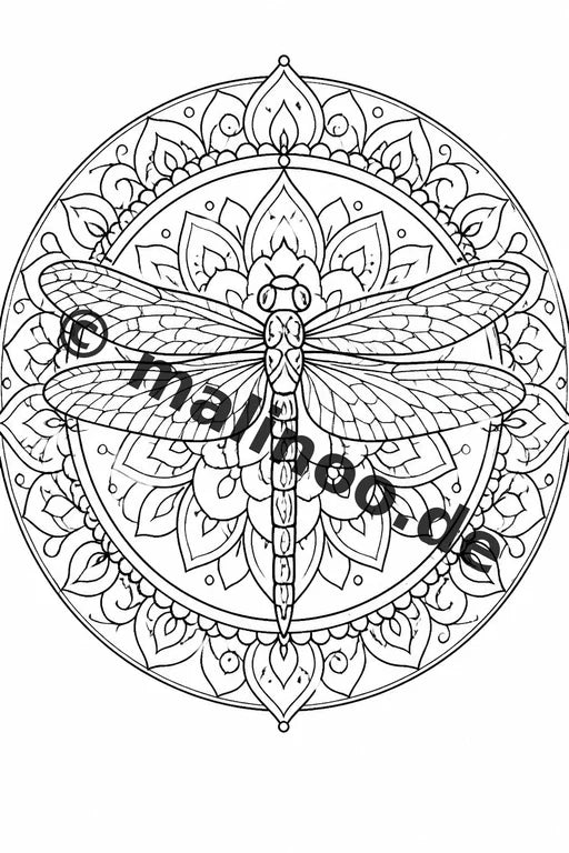Mandala Malbuch 100 Ausmalbilder gedruckt und gebunden – Vorschaubild 3