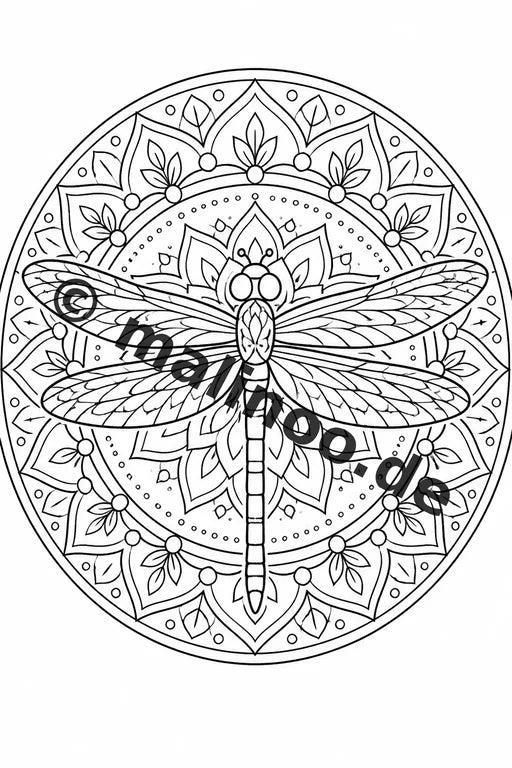 Mandala Malbuch 50 Ausmalbilder gedruckt, ungebunden – Vorschaubild 3